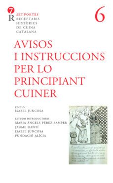 avisos i instruccions per lo principiant cuiner-9788472268920