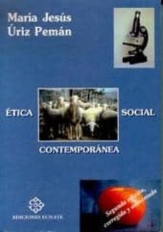 etica social contemporanea (2ª ed.)-maria jesus uriz-9788477681120