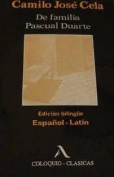 de familia pascual duarte-camilo jose cela-9788478610020