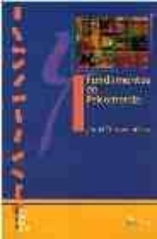 fundamentos de psicometria-jose maria fuentes blanco-9788481961720