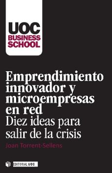 emprendimiento innovador y microempresas en red-joan torrent i sellens-9788490299920
