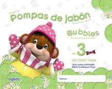 pompas de jabon 3 años. 2º trimestre. bilingue educacion infantil-9788490670620