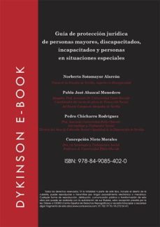 guia de proteccion juridica de personas mayores, discapacitados, incapacitados y personas en situaciones especiales (ebook)-9788490854020