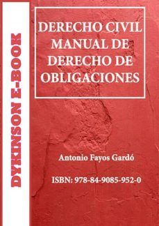 derecho civil: manual de derecho de obligaciones (ebook)-9788490859520