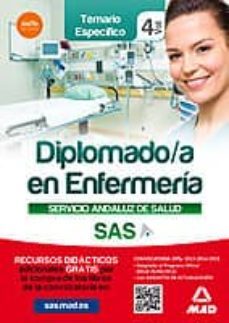 diplomado en enfermeria del servicio andaluz de salud. temario especifico vol 4-9788490930120