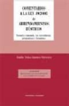 comentarios a la ley 49/2003 de arrendamientos rusticos-emilio vieira jimenez ontiveros-9788498361520