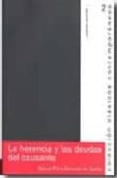 la herencia y las deudas del causante-manuel peña bernaldo de quiros-9788498364620