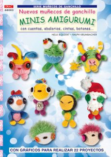 nuevos muñecos de ganchillo minis amigurumi: con cuentas, abalori os, cintas, botones-9788498741520