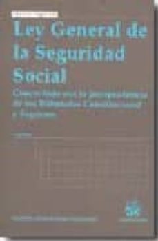 ley general de seguridad social-9788498760620