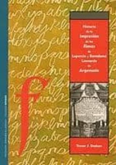 historia de la impresion de las rimas de lupercio y bartolome leo nardo de argensola-trevor j. dadson-9788499110820