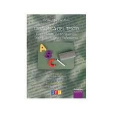 didactica del texto: curriculum de formacion linguistica para pro fesores-graziella tonfoni-9788499153520