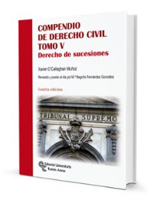 compendio de derecho civil. tomo v-9788499614120
