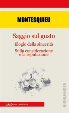 saggio sul gusto (ebook)-charles de secondat montesquieu-9788865967720
