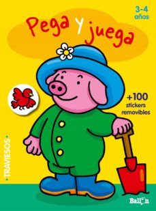 pega y juega 3-4 años (amarillo)-9789463071420