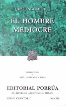 el hombre mediocre-9789700727820
