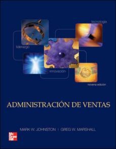 administracion de ventas 9ª ed.- johnston-9789701072820