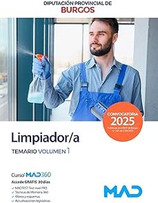limpiador/a. temario (vol. 1)-9791370281120