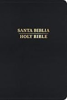 01r 1960/kjv biblia bilingue letra grande, negro imitacion piel con indice (edicion 2024) (edicion 2024)-9798384500520