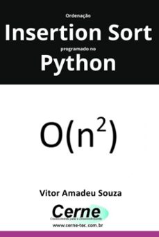 ordenaço insertion sort programado no python (ebook)-vitor amadeu souza-3410007025130