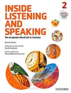 inside listening and speaking: level two: student book: the academic word list in context-9780194719230