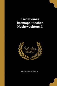 lieder eines kosmopolitischen nachtwchters. i.-9780274236930