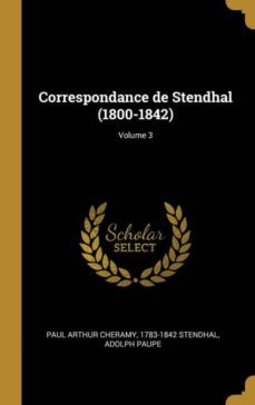 correspondance de stendhal (1800-1842); volume 3-9780274458530