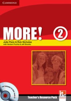 more!: teacher s resource pack with testbuilder cd-rom/audio cd ( nivel 2)-9780521713030