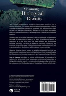 measuring biological diversity-anne e. magurran-9780632056330