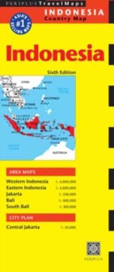 indonesia travel map sixth edition-9780794608330