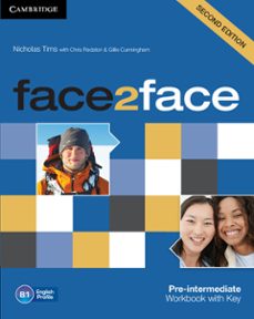 face2face for spanish speakers workbook with key (2nd edition) (l evel pre-intermediate)-9781107603530