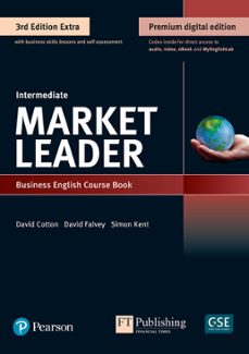 market leader extra intermediate course book, qr, dvd & mel pack (3ª ed.)-9781292361130