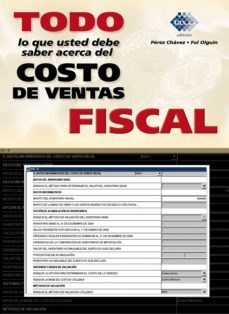 todo lo que usted debe saber acerca del costo de ventas fiscal (ebook)-jose perez chavez-raymundo fol olguin-9786074403930
