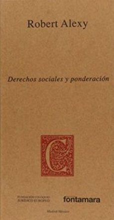 derechos sociales y ponderacion-robert alexy-9786077921530