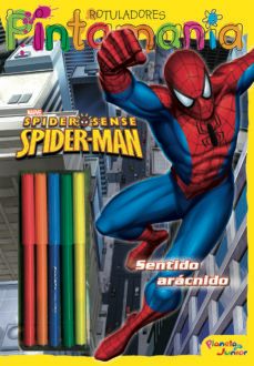 spiderman: pintamania rotuladores: sentido aracnido-9788408092230