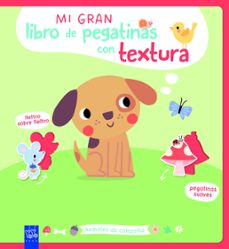 mi gran libro de pegatinas con textura. animales de compañia-9788408312130
