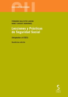 lecciones y practicas de seguridad social.(adaptadas al eees) (2ª ed)-fernando ballester laguna-9788410167230