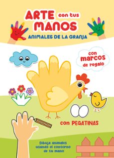arte con tus manos, animales de la granja-9788410515130