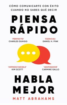piensa rapido, habla mejor (ebook)-matt abrahams-9788411004930