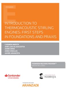 introduction to thermoacoustic stirling engines: first steps in foundations and praxis-carmen iniesta-9788413452630