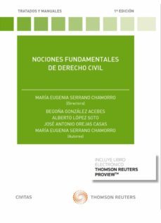 civitas: nociones fundamentales de derecho civil-maria eugenia serrano chamorro-9788413906430