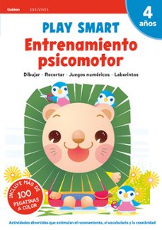 cuadernos playsmart/gakken: entrenamiento psicomotor (4 años)-9788414028230