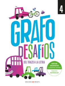 grafomotricidad creativa. grafo desafios. cuaderno 4-9788414062630