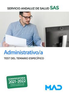 administrativo/a del servicio andaluz de salud. test del temario específico-9788414237830