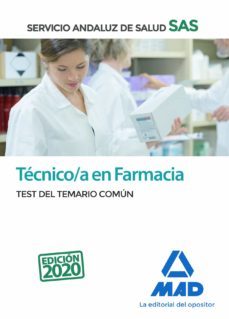tecnico en farmacia del servicio andaluz de salud. test comun-9788414238530