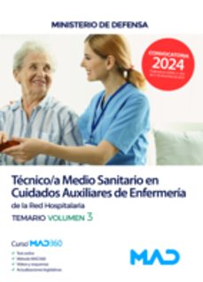 tecnico/a medio sanitario en cuidados auxiliares de enfermeria en la red hospitalaria.-9788414278130