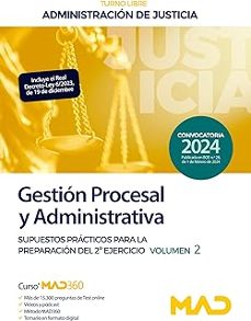 cuerpo de gestion procesal y administrativa (turno libre).-9788414279830