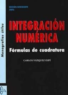 integracion numerica: formulas de cuadratura-9788415214830