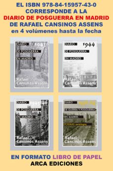 obra completa de diarios de posguerra en madrid-rafael cansinos assens-9788415957430