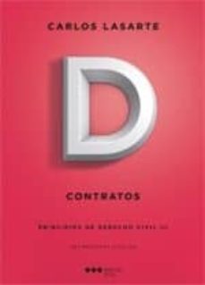 principios de derecho civil iii: contratos-carlos lasarte alvarez-9788416212330