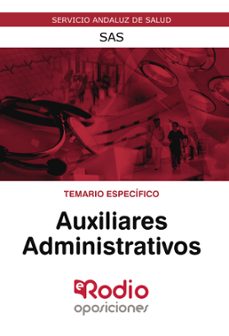 auxiliares administrativos del sas. temario específico.-9788417976330